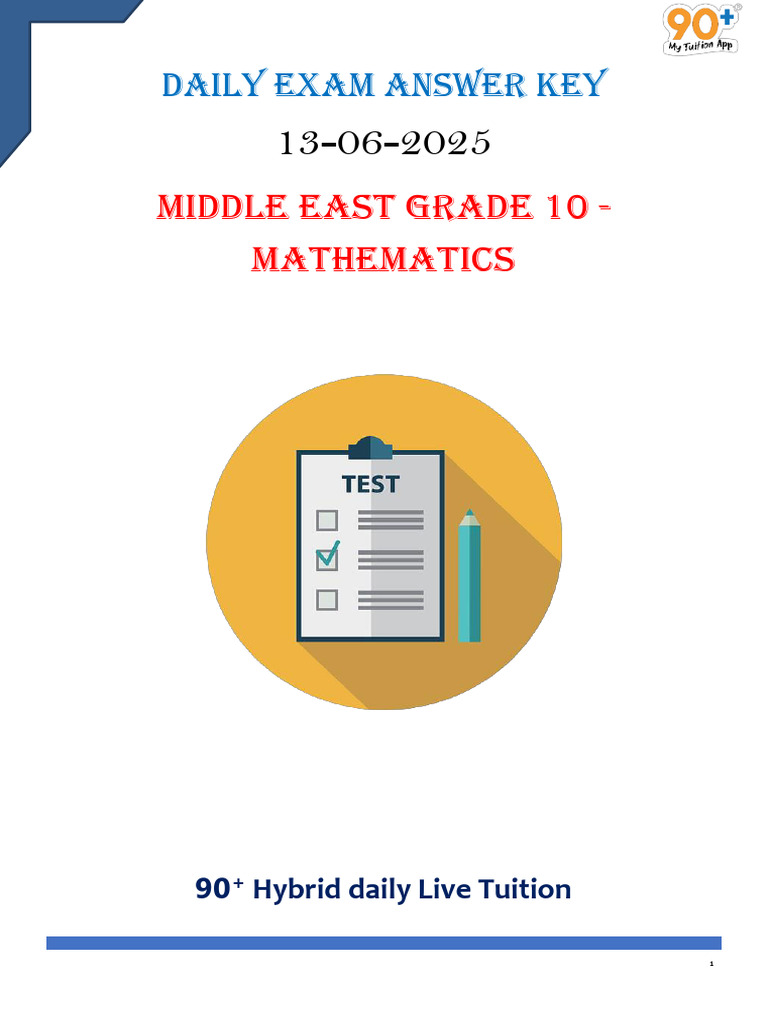 Grade 10 Math: Polynomial Answer Key | PDF