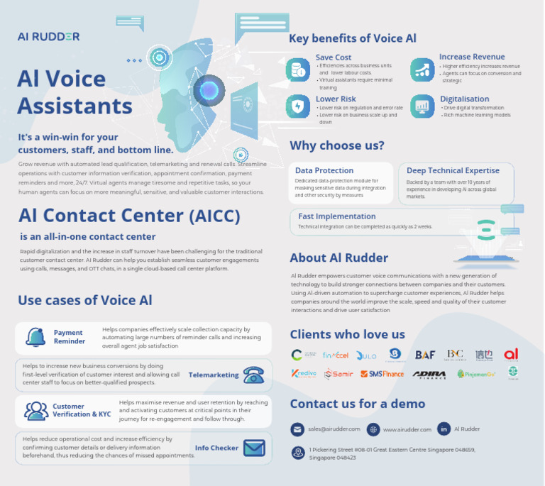 AI Rudder: Transforming Customer Engagement | PDF | Call Centre ...