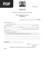 Kenya Police P3 Form 2025 Guidelines | PDF