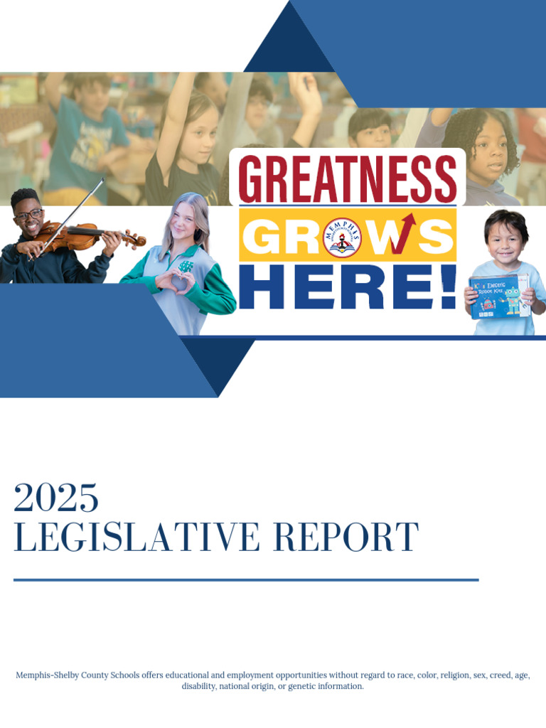 MSCS 2025 Legislative Report Overview | PDF | Individualized Education ...
