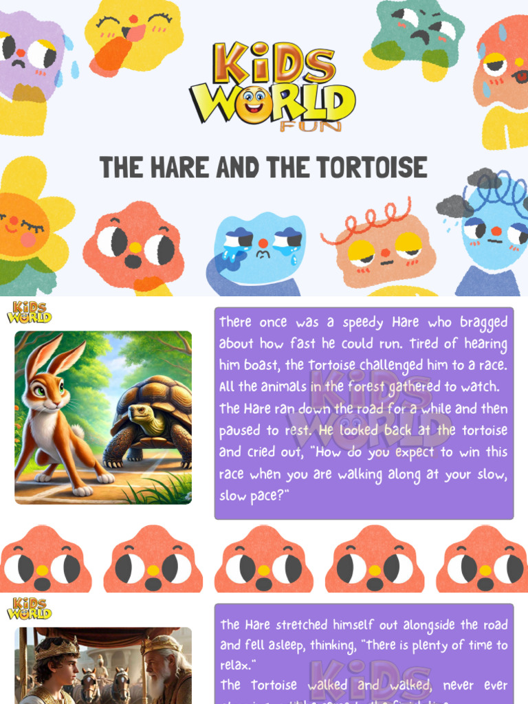 Tortoise and Hare: A Lesson in Patience | PDF