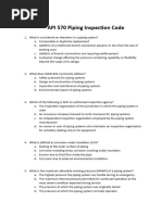 API 574: Piping Inspection Practices | PDF | Pipe (Fluid Conveyance ...