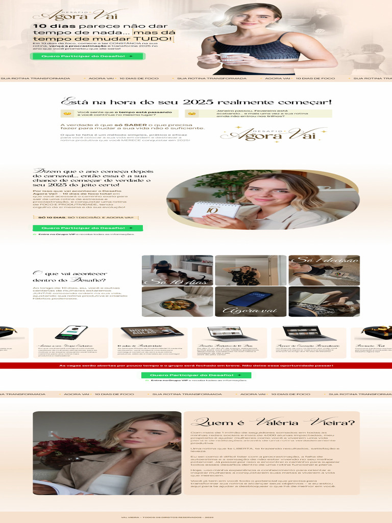 Captura - Desafio Agora Vai - Val Vieira | PDF