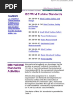 IEC Wind Turbine Standards