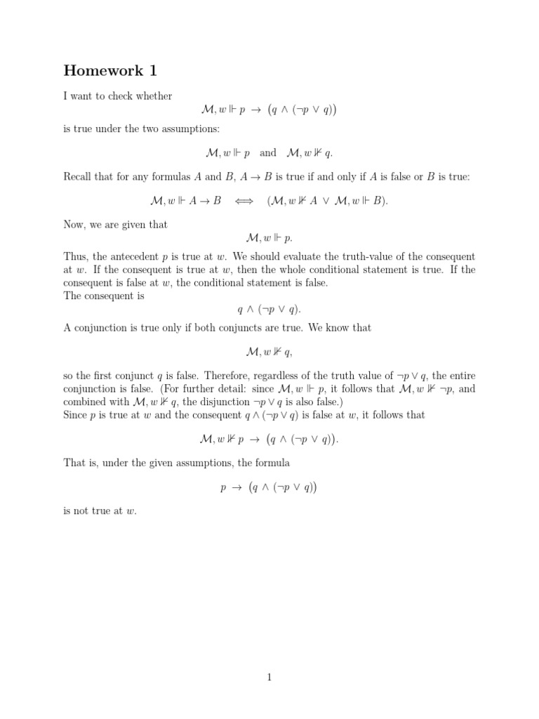 HW 1 | PDF