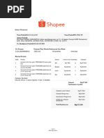 Contoh Invoice Shopee | PDF