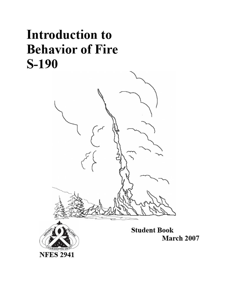 Introduction to Fire Behavior S-190 Guide | PDF | Atmosphere Of Earth ...