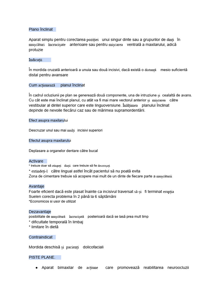 Plan Înclinat | PDF