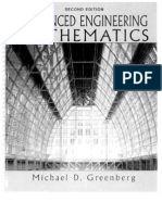 Advanced Engineering Mathematics - Michael D. Green Berg, 2nd Ed