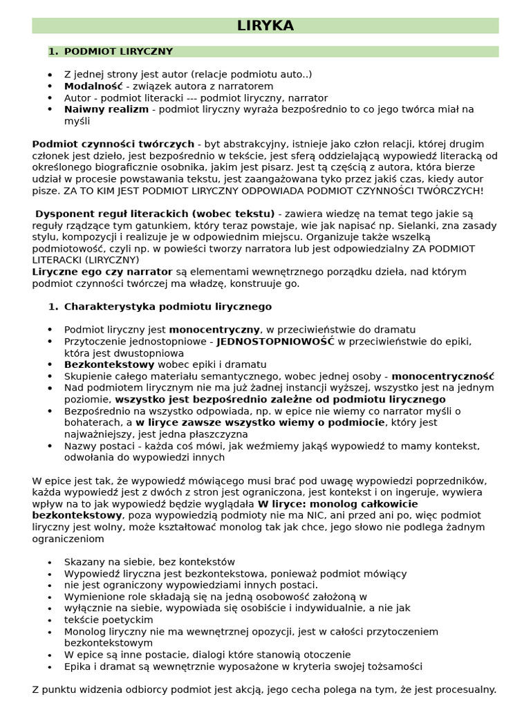 LIRYKA | PDF