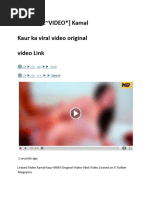 Kamal Kaur Viral Sex Video Trends | PDF