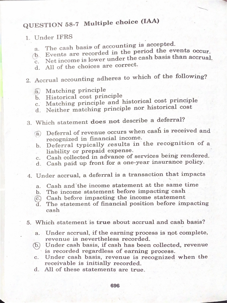Cash and Accrual Basis | PDF