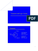 Transistors and logic gates: An introduction to basic digital circuits