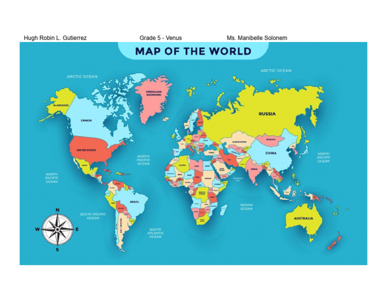 Robin's World Map | PDF