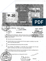 Affidavit Sample Format