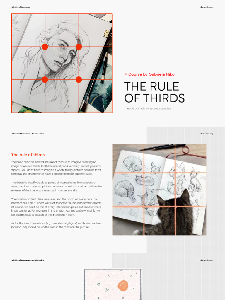 U4-02_The Rule of Thirds_EN | PDF | Composition (Visual Arts) | Light