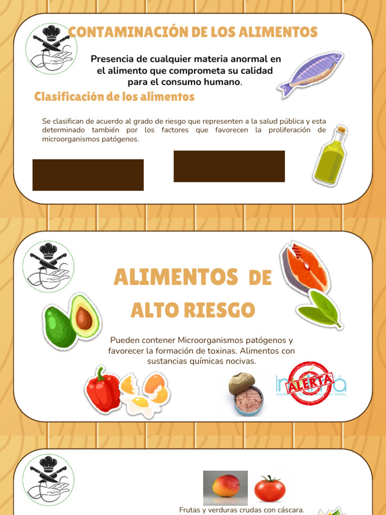 Contaminación y Riesgos Alimentarios | PDF | Alimentos | Diarrea