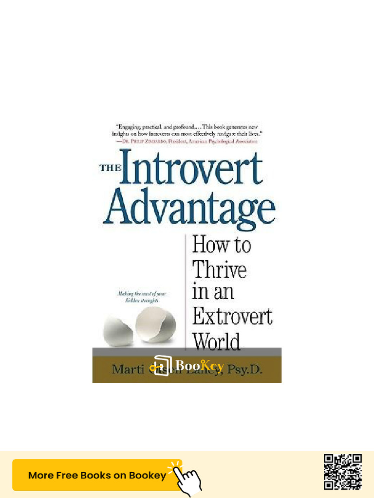 The Introvert Advantage Guide | PDF | Extraversion And Introversion ...