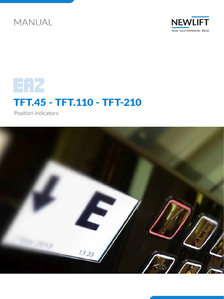 TFT Position Indicators Manual | PDF | Menu (Computing) | Electrostatic ...