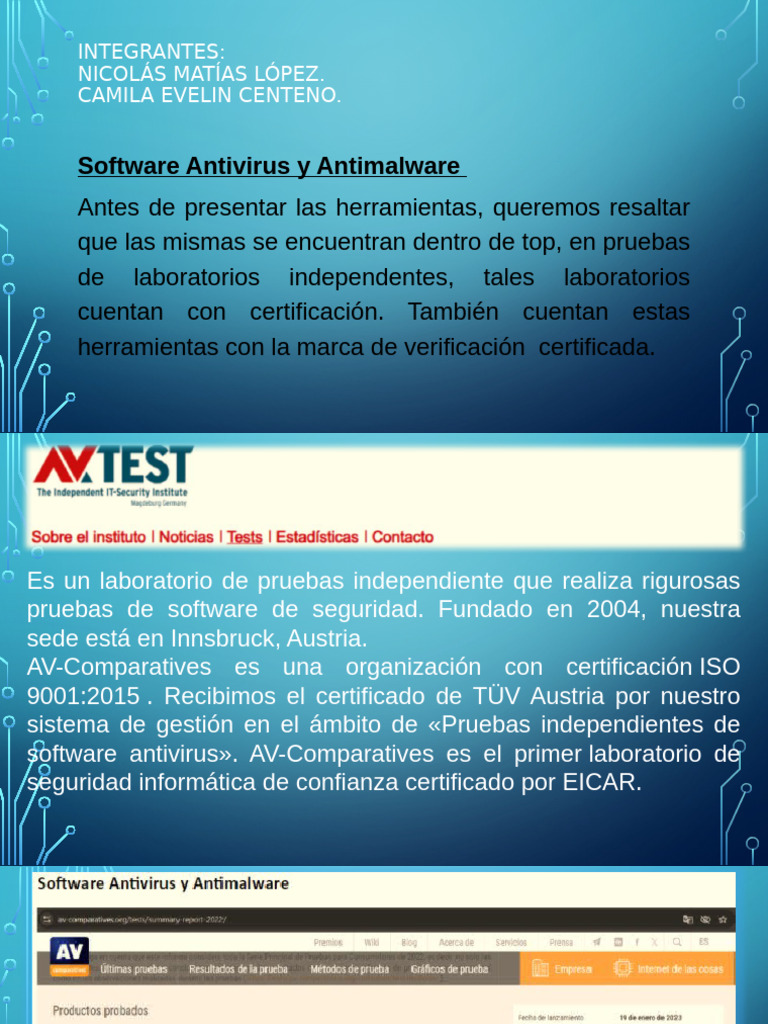 Antivirus y Antimalware | PDF | Malware | Seguridad