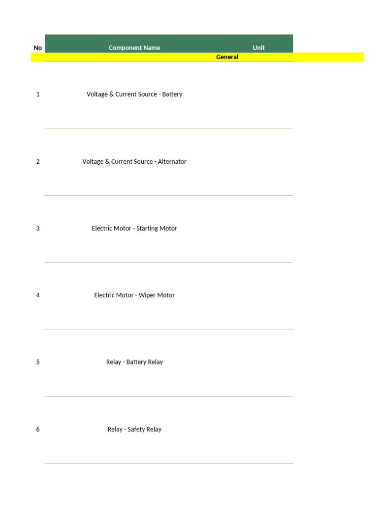 Form HE Electric System Identification | PDF | Electric Motor | Switch