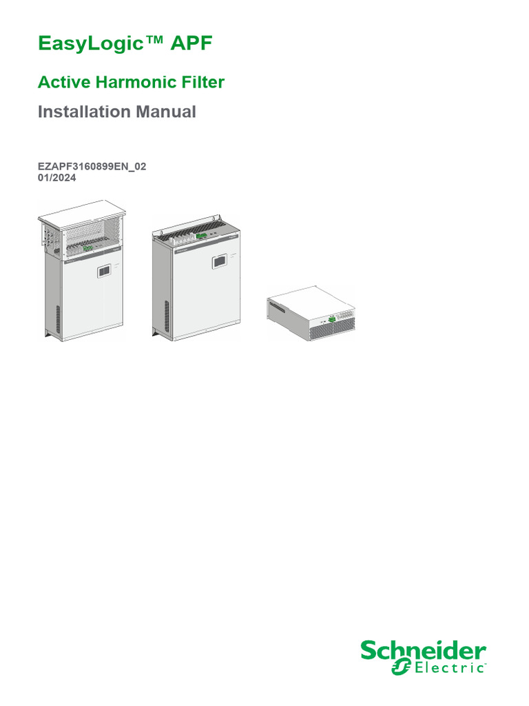 EasyLogic APF Pre-Commissioning Guide | PDF | Alternating Current ...
