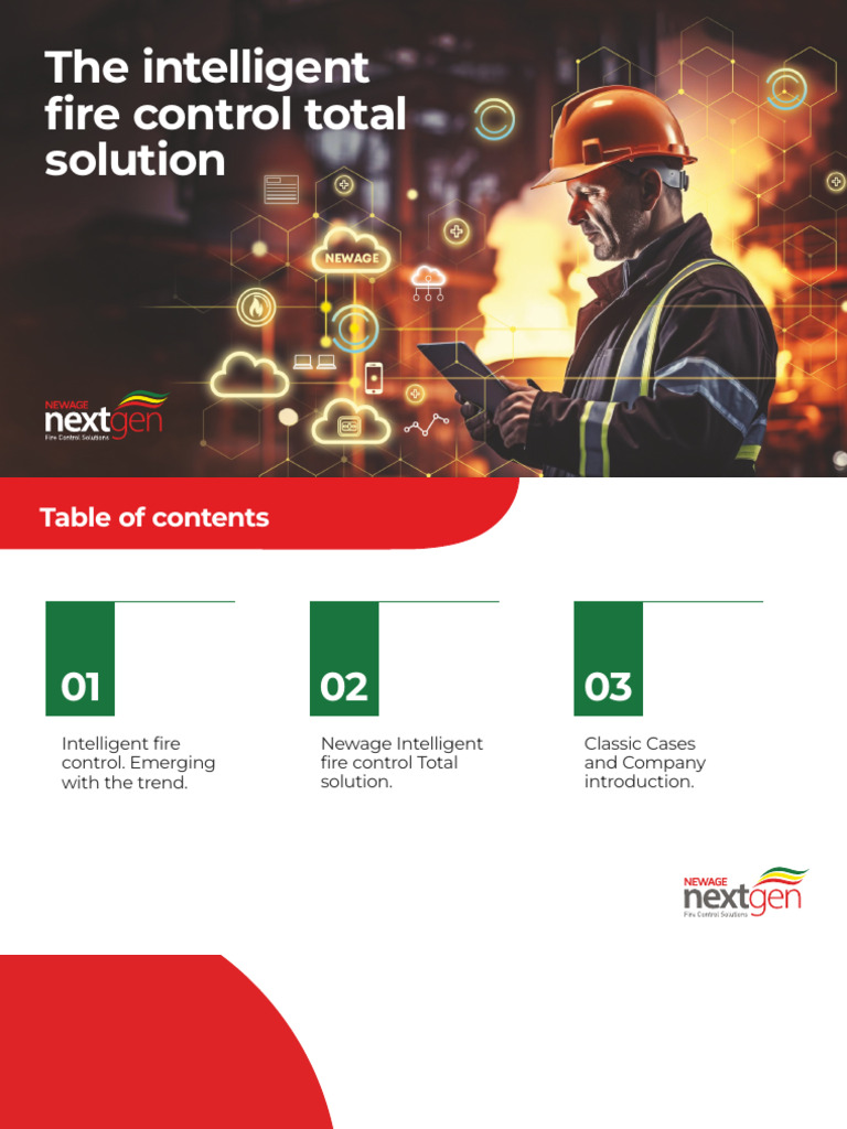 IOT Brochure Design - 2024 | PDF | Internet Of Things | Fire Safety