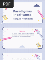 Modelo Causal de Rothman en Epidemiología | PDF