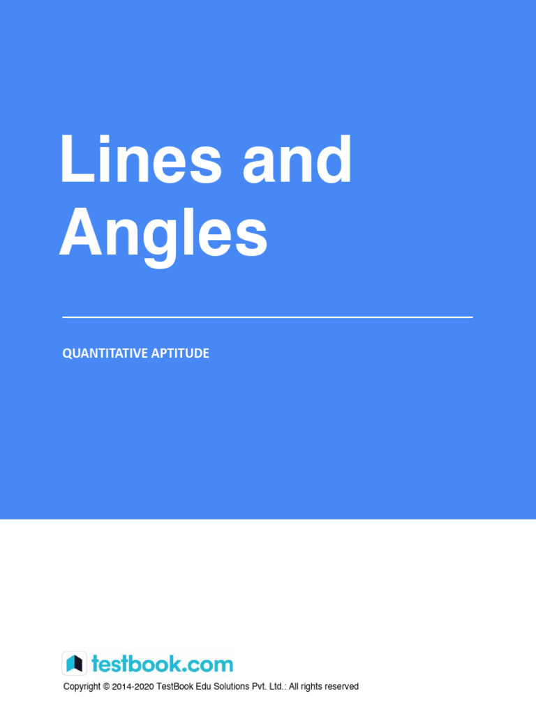 Lines and Angles: Key Concepts for Form 1 | PDF | Line (Geometry) | Angle