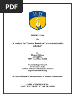 Download A study of the Tourism Trends of Uttarakhand and its Potential by Bhupesh Mahara SN88081139 doc pdf