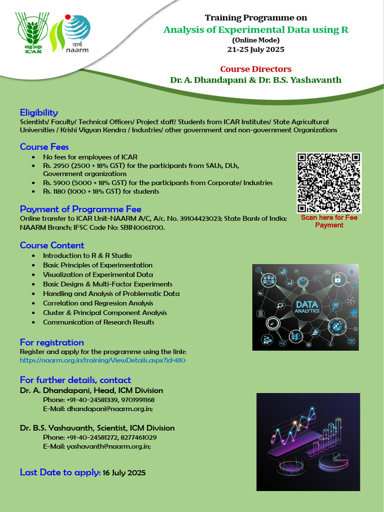 R Data Analysis Training Course 2025 | PDF