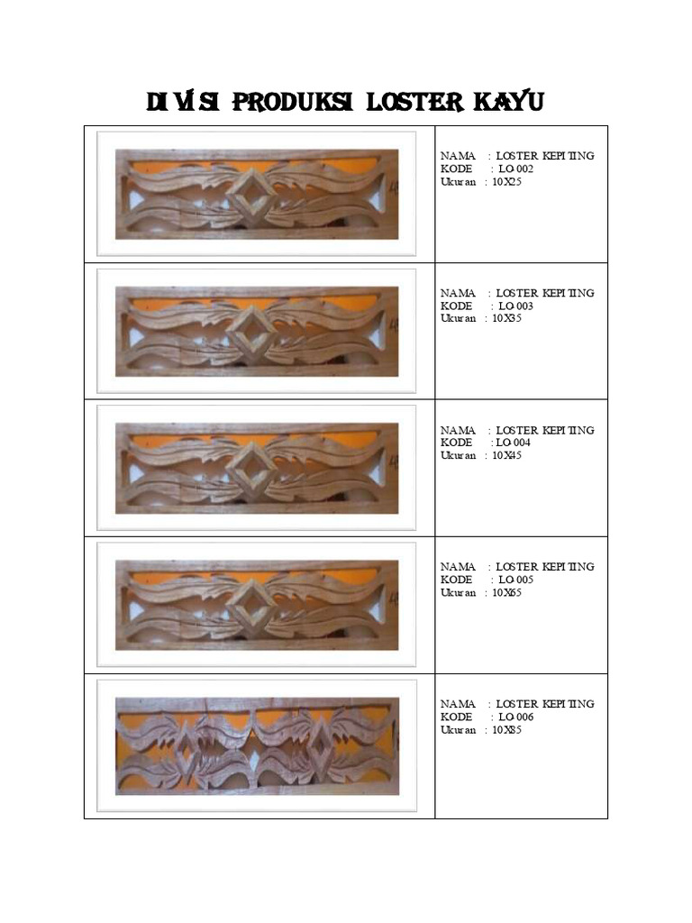 Katalog Loster | PDF