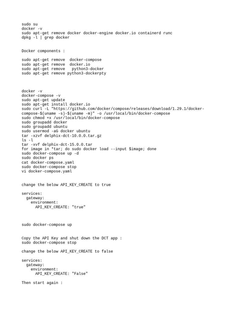 Docker Installation and Configuration Guide | PDF