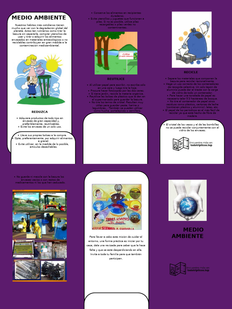Cuidado del Medio Ambiente para Niños | PDF | Residuos | Materiales