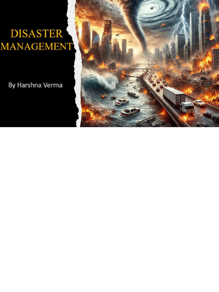 Harshna Verma Disaster Management | PDF