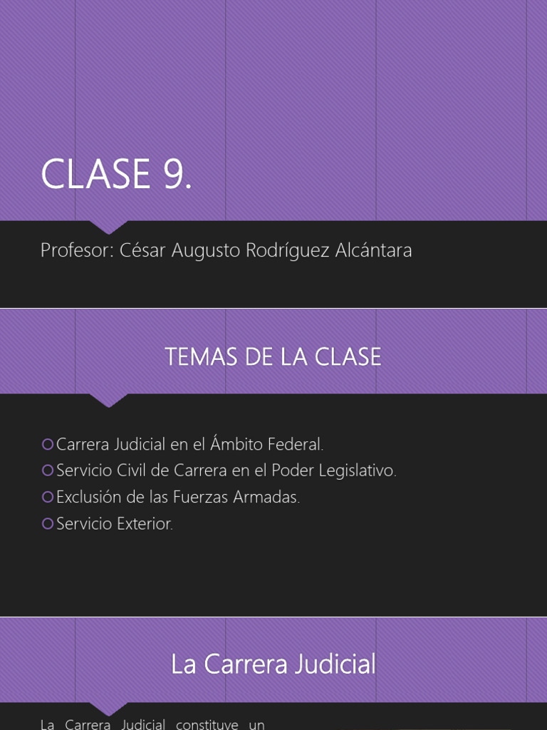 Clase 9 | PDF | Judicaturas | Cónsul (representante)