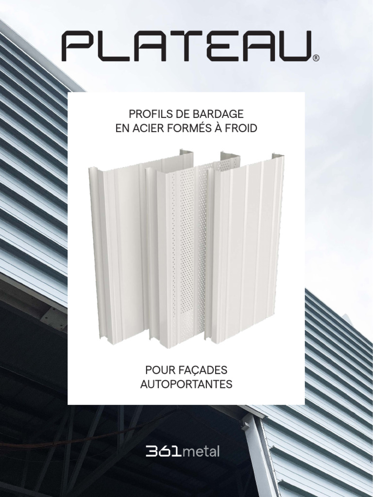 Profils de bardage Plateau® en acier | PDF | Flambage | Ingénierie des ...