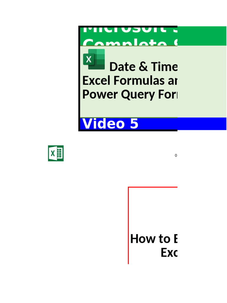 05 M365ExcelClass | PDF | Microsoft Excel | Data Management