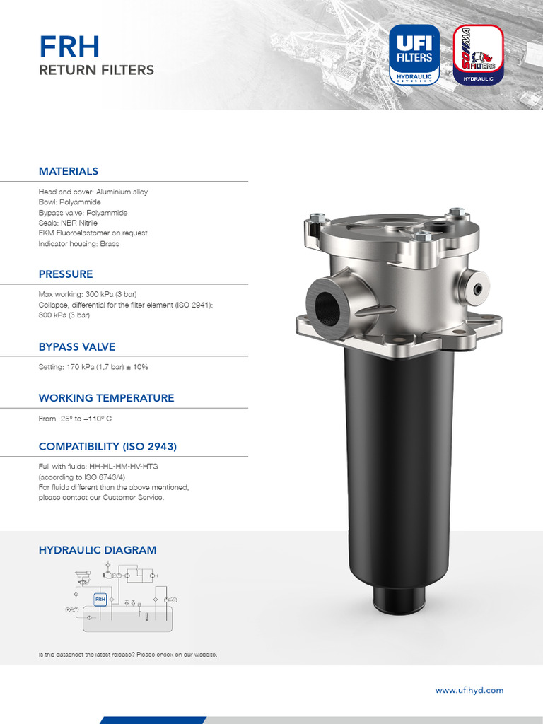 Ufi-Sofima HYD Catalogo 2018 FRH Web | PDF | Valve | Viscosity