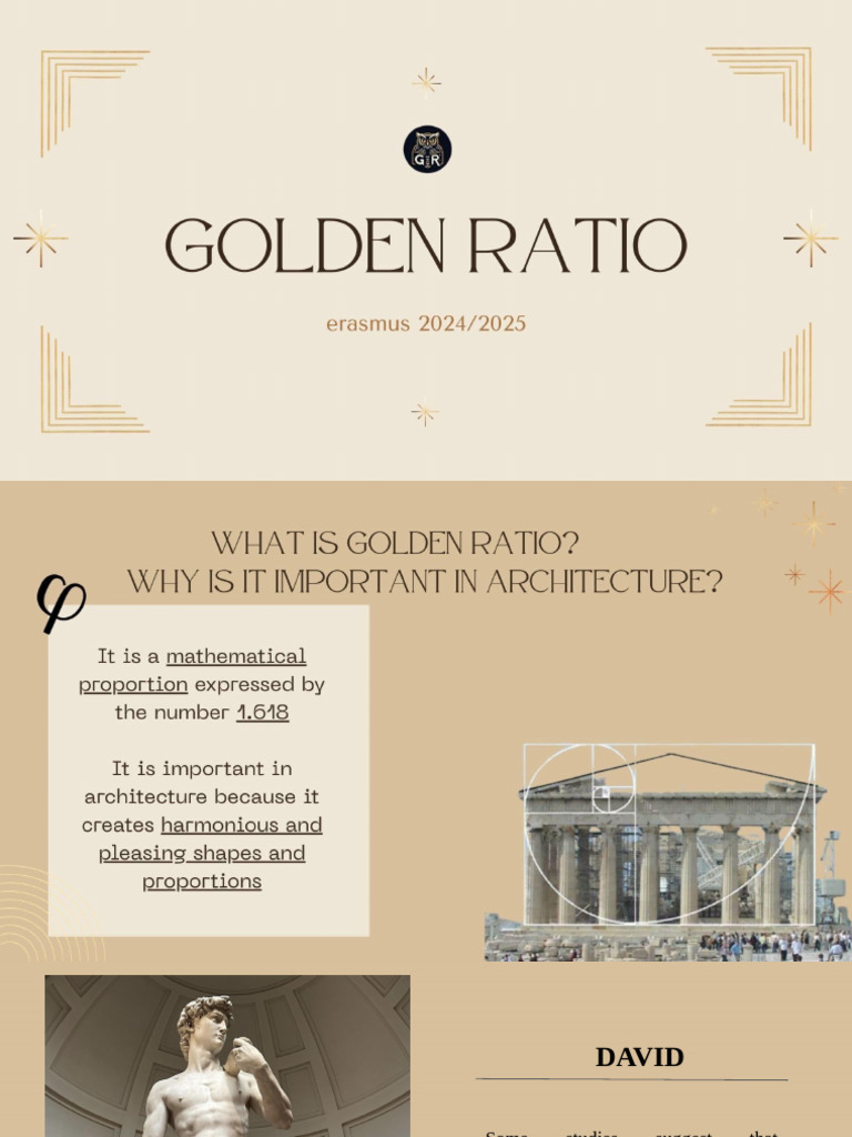 The Golden Ratio in Architecture - Molise and Italy | PDF