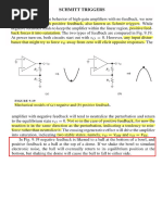 Schmitt Trigger Design in LTSpice | PDF | Electrical Engineering ...