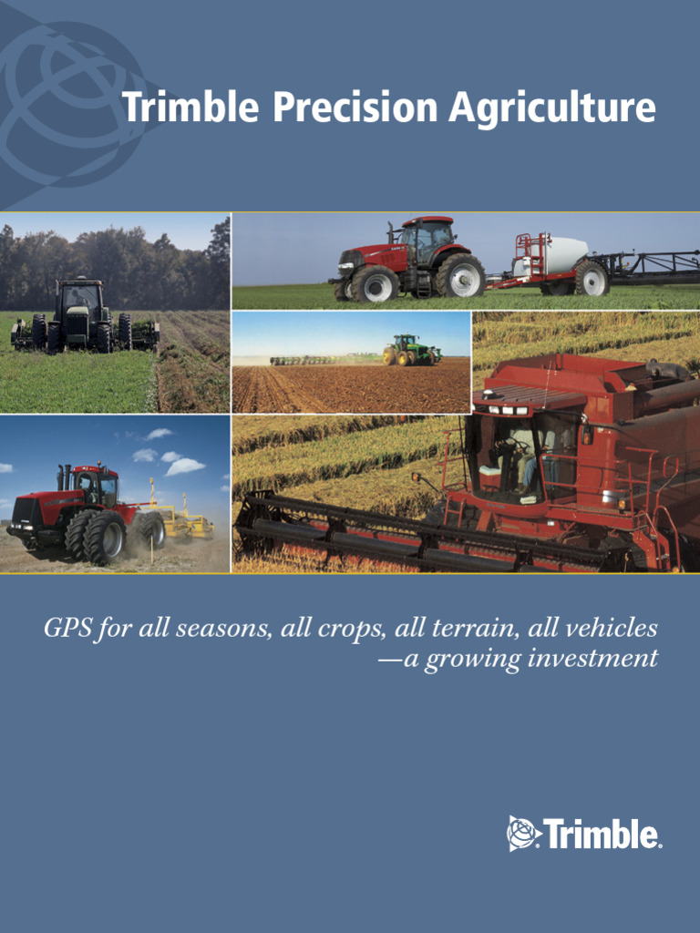 Trimble GPS Solutions for Precision Farming | PDF | Global Positioning ...