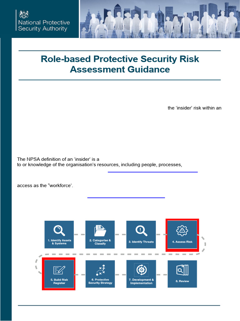 Role-Based Insider Risk Assessment Guide | PDF | Risk | Computer Security