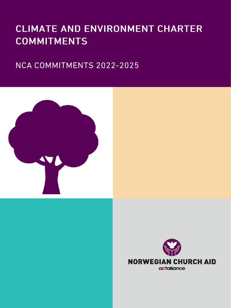Nca Climate and Environment Charter Commitments 2022 2025 | PDF