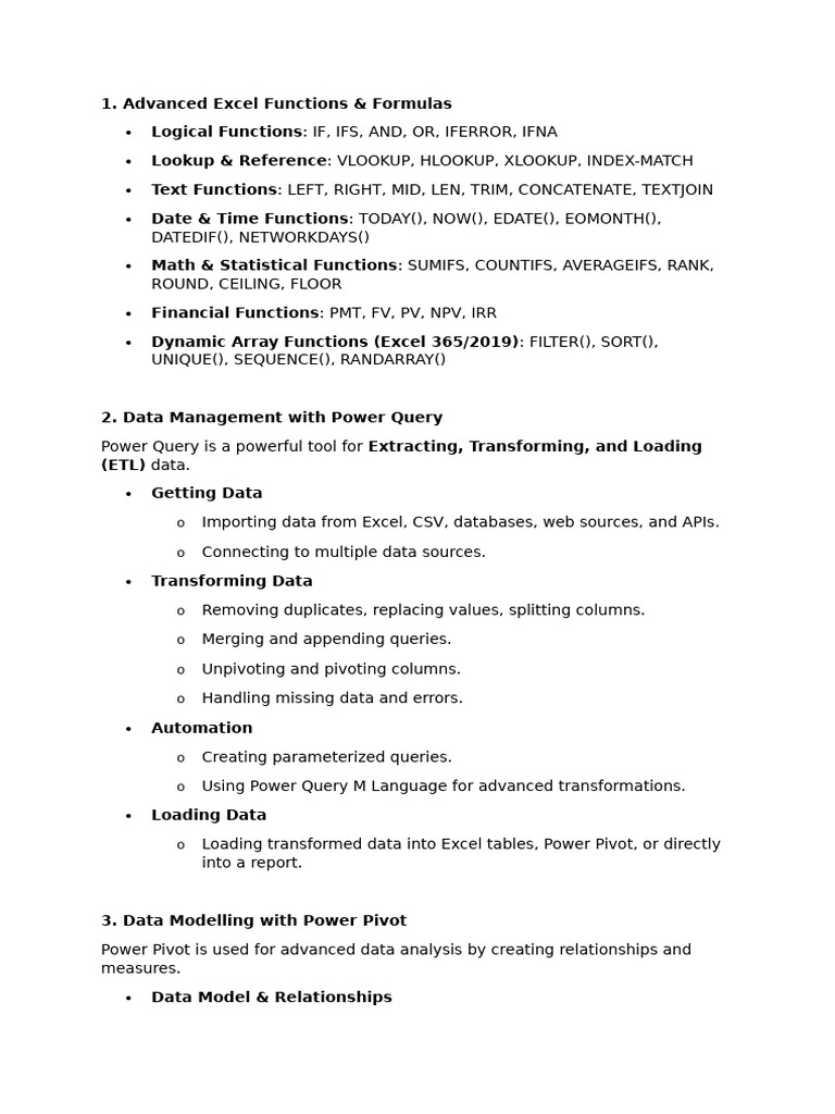 Advance Excel1 | PDF | Microsoft Excel | Visual Basic For Applications