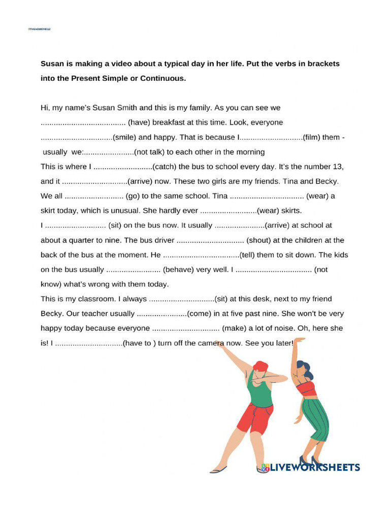 Worksheet 1392395 | PDF