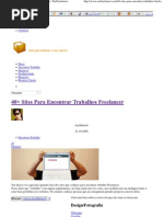 40+ Sites Para Encontrar Trabalhos Freelancer _ SerFreelancer