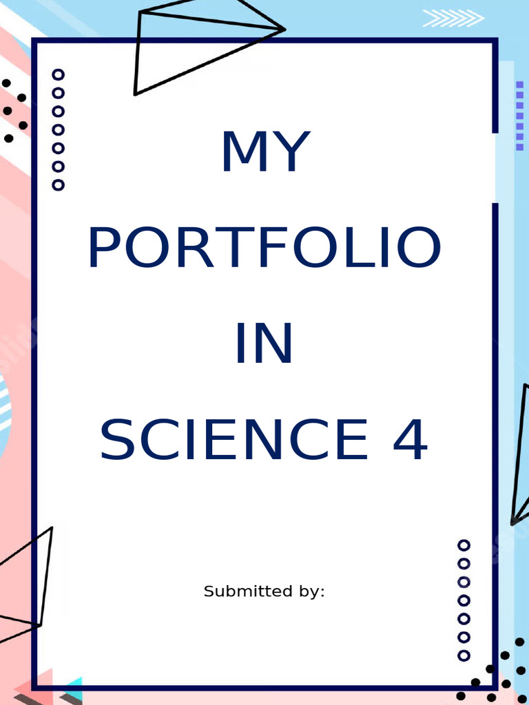 My Academic Portfolio in Science & EPP | PDF