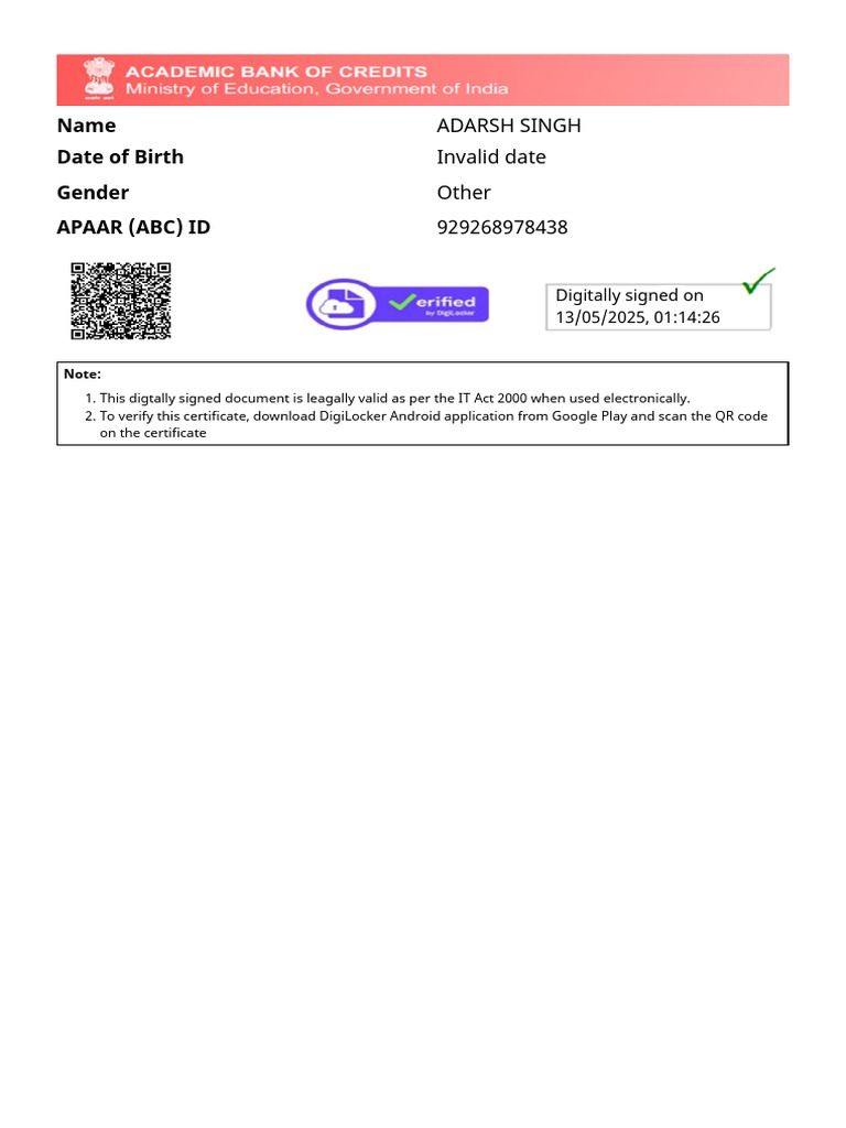 Abc Card | PDF