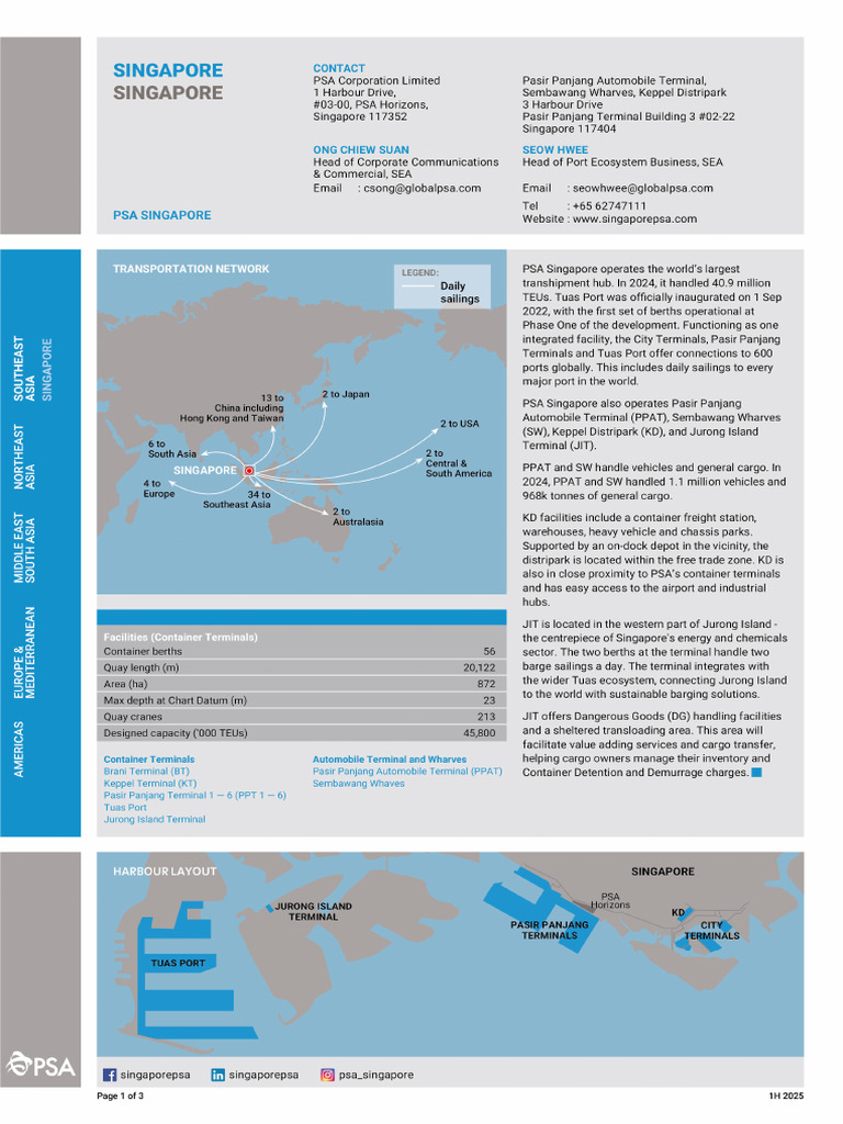 Psa Singapore | PDF